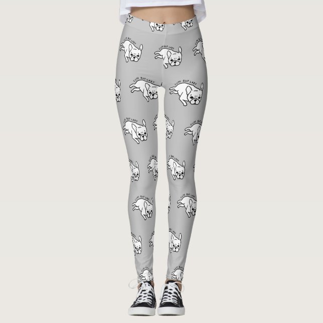 Niedlicher aber fauler Entwurf der französischen Leggings (Vorderseite)