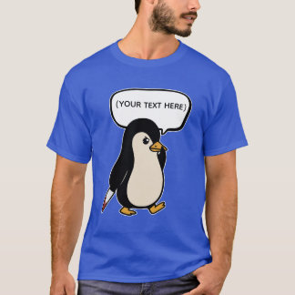Niedlicher, aber schelender Pinguin T-Shirt