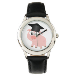 Niedlicher Abschluss Pig Armbanduhr