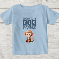 Niedlicher Affe Großbruder Blau