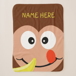 Niedlicher Affe Individuelle Name Kinder Zootiere Sherpadecke