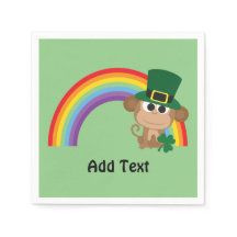 Niedlicher Affe Leprechaun