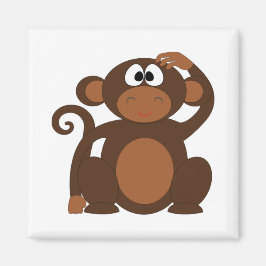 Niedlicher Affe Magnet