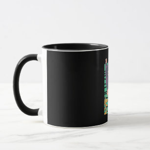 Niedlicher Affe mit Bananen Tasse