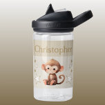 Niedlicher Affe tragen Sternennamen hinzu Trinkflasche<br><div class="desc">CamelBak Eddy® Wasserflasche für Kinder. Personalisieren mit einem Namen. Diese Wasserflasche hat einen niedlichen Affen mit Sternen in den Farben braun und weiß.</div>
