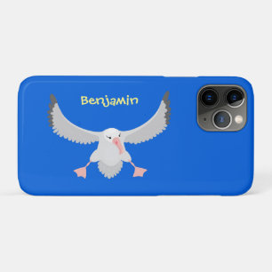 Niedlicher Albatross-Vogel mit Cartoon Case-Mate iPhone Hülle