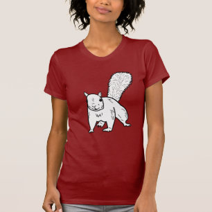 Niedlicher alberner Spaß Oberlin weiße T-Shirt