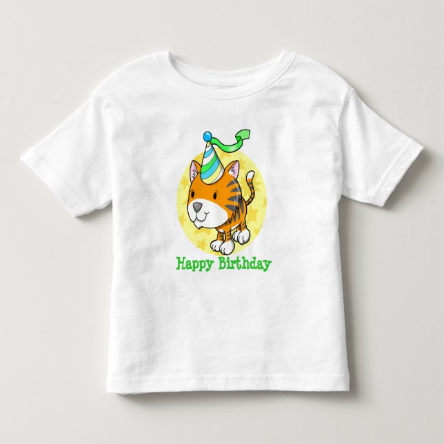 Niedlicher alles- Gute zum GeburtstagT - Shirt (Vorderseite)