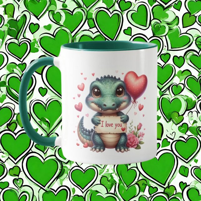 Niedlicher Alligator Tasse (Von Creator hochgeladen)