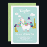Niedlicher Alpaca Farbenfroher Kindergeburtstag Ei Einladung<br><div class="desc">Feiern Sie den Geburtstag Ihres Sohnes oder Ihrer Tochter mit dieser niedlichen und einzigartigen Geburtstagsfeier. Diese individuell gestaltbare Kindergeburtstag-Einladung zeigt Beispiele für niedliche Alpaca,  farbenfrohe Pyramiden und Sukkulente.</div>
