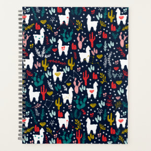 Niedlicher Alpaca-Planer Planer