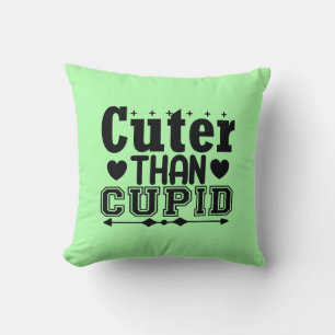 Niedlicher als Cupid - Valentinstag Kissen
