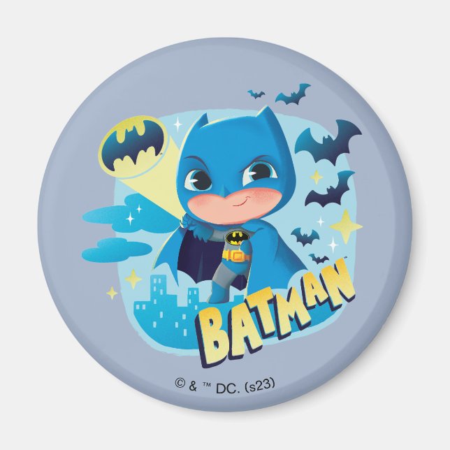Niedlicher als Niedlich Batman Magnet (Vorne)