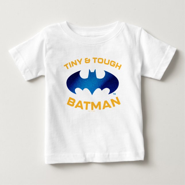 Niedlicher als Niedlich Tiny & Tough Batman Baby T-shirt (Vorderseite)