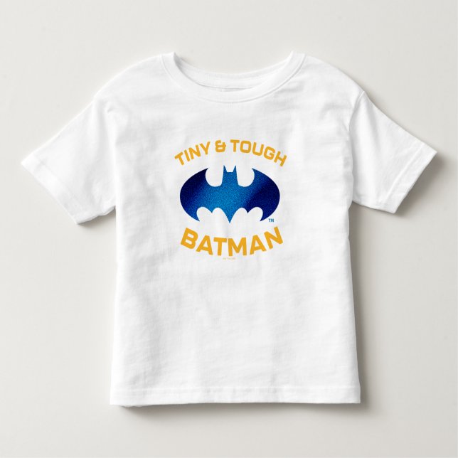 Niedlicher als Niedlich Tiny & Tough Batman Kleinkind T-shirt (Vorderseite)
