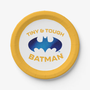 Niedlicher als Niedlich Tiny & Tough Batman Pappteller