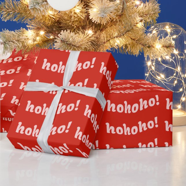 Niedlicher amüsanter Hosphärenaufenthalt Geschenkpapier (Feiertage)