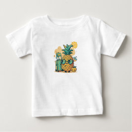 Niedlicher Ananas Baby Bodysuit - Tropical Summer  Baby T-shirt