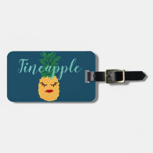 Niedlicher Ananas Gepäckanhänger