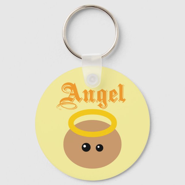 Niedlicher Angel Schlüsselanhänger (Vorderseite)