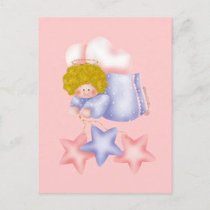 Niedlicher Angel Star 1 Postkarte