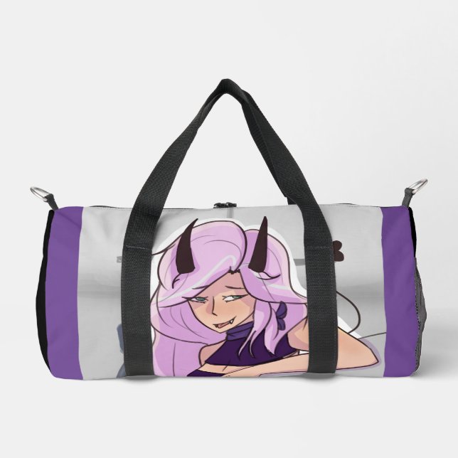 Niedlicher Anime Demon Girl Duffel Bag Duffle Bag (Vorderseite)