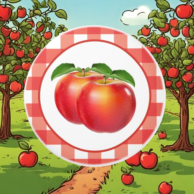 Niedlicher Apfelkuchen Keramikknauf (Von Creator hochgeladen)