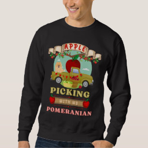 Niedlicher Apple mit meinem Spitz Sweatshirt