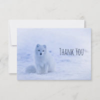 Niedlicher arctic Fox Snowy Winter Hintergrund Dan