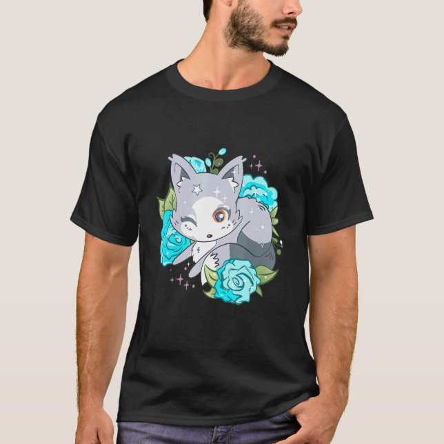 Niedlicher arktischer Fox Adorable Fox Wink Antark T-Shirt (Vorderseite)