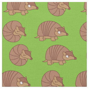 Niedlicher Armadillo Cartoon Kinder Stoff