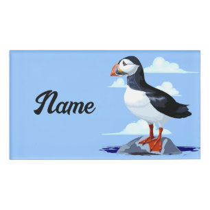 Niedlicher Atlantik Namenschild