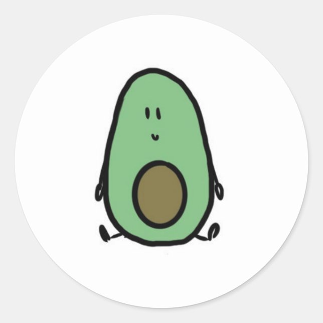 Niedlicher Aufkleber (Vorderseite)