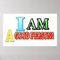 Niedlicher Ausdruck Design "GUTE PERSON" Kaufen Si