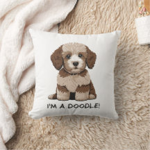 Niedlicher Aussiedoodle-Welpe - Ich bin ein Doodle