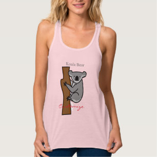 Niedlicher australischer Koala Bar Tank Top