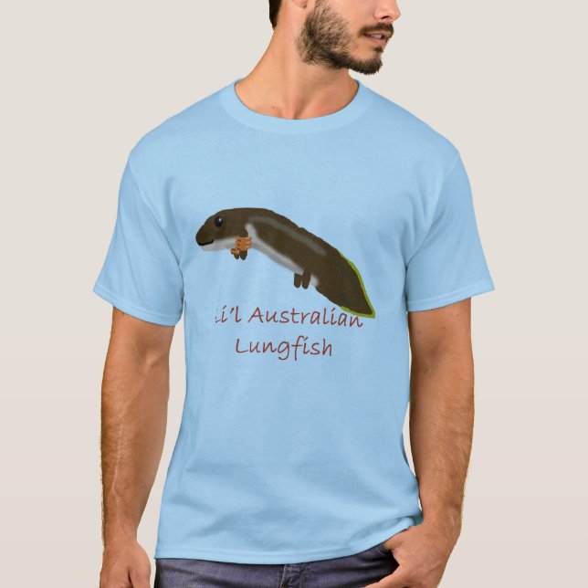 Niedlicher australischer Lungfish T-Shirt (Vorderseite)