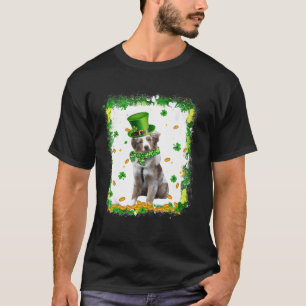 Niedlicher australischer Schäferhund Dog St Patric T-Shirt