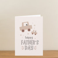 Niedlicher Autovatertag