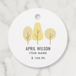 NIEDLICHER AUTUMNYELLOW TREE TRIO LANDSCAPING PREI GESCHENKANHÄNGER