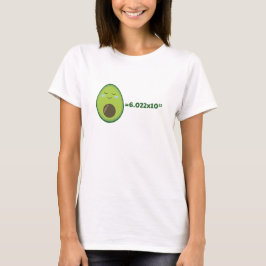 Niedlicher Avocado - Avogadro's Number T-Shirt