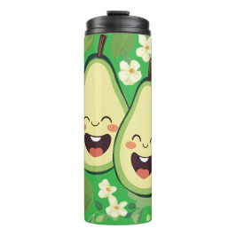 Niedlicher Avocado Couple Phone Case | Funny Kawai Thermosbecher