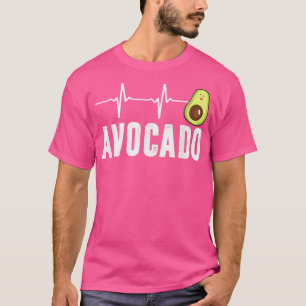 Niedlicher Avocado Heartbeat, Vegan für Männer Fra T-Shirt