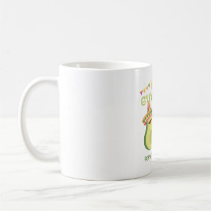 Niedlicher Avocado Heiliger Guacamole seine Zeit f Kaffeetasse