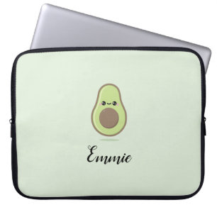 Niedlicher Avocado-Laptop Laptopschutzhülle