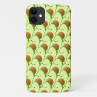 Niedlicher Avocado überall Zeichnend
