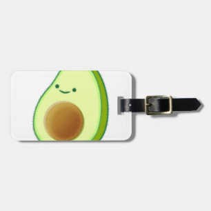 Niedlicher Avocado Zeichnend Gepäckanhänger
