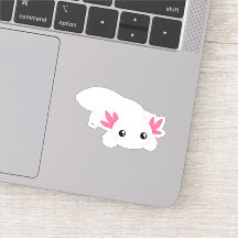 Niedlicher Axolotl-Aufkleber für Vinyl-Cut