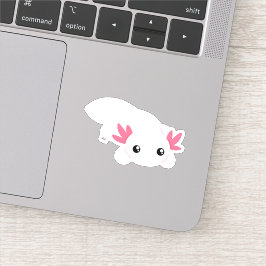 Niedlicher Axolotl-Aufkleber für Vinyl-Cut Aufkleber