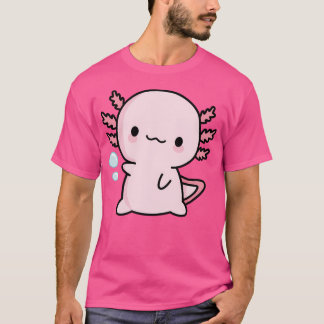 Niedlicher Axolotl Salute T-Shirt